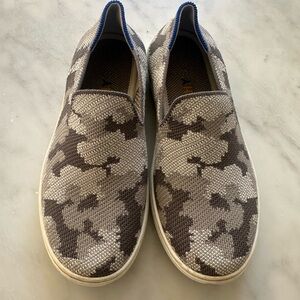 Rothy’s slip on camo print.